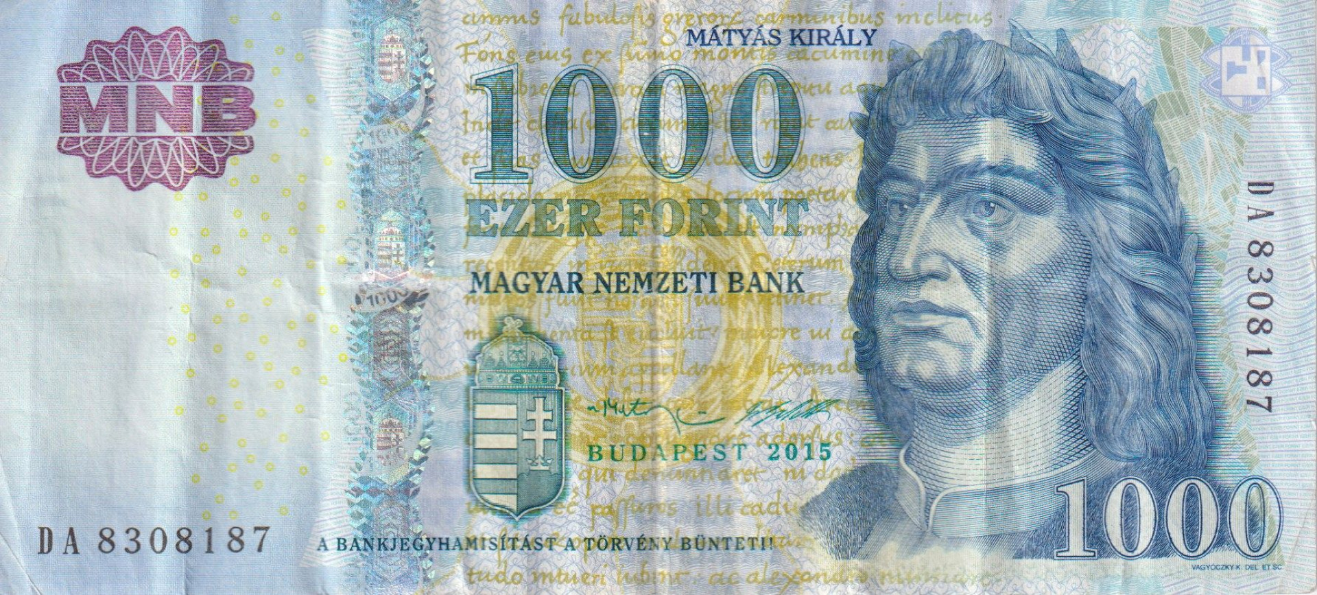 1000 Forint 2015.DA