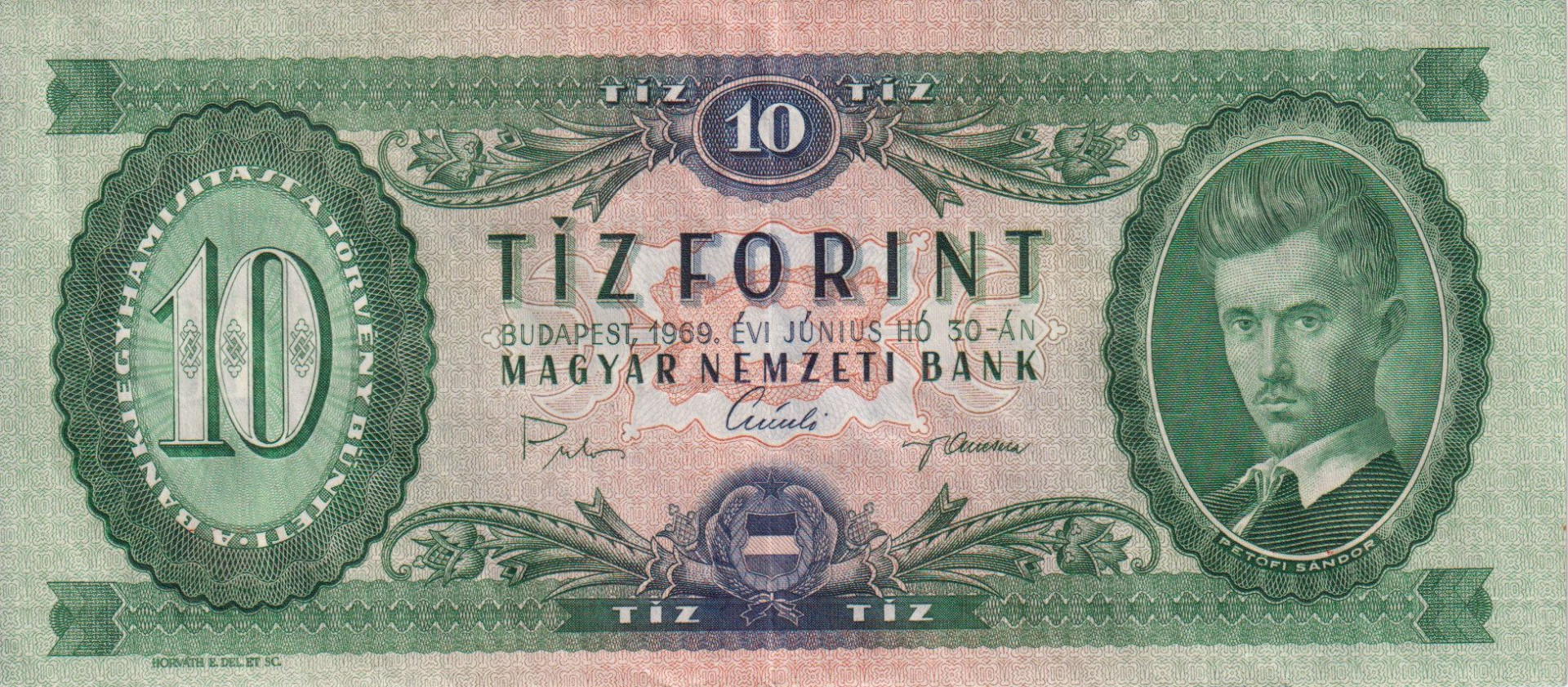 10 Forint 1969. ( A 566 )