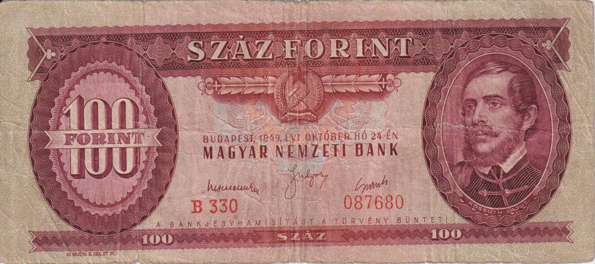 100 Forint 1949. ( B 330 )