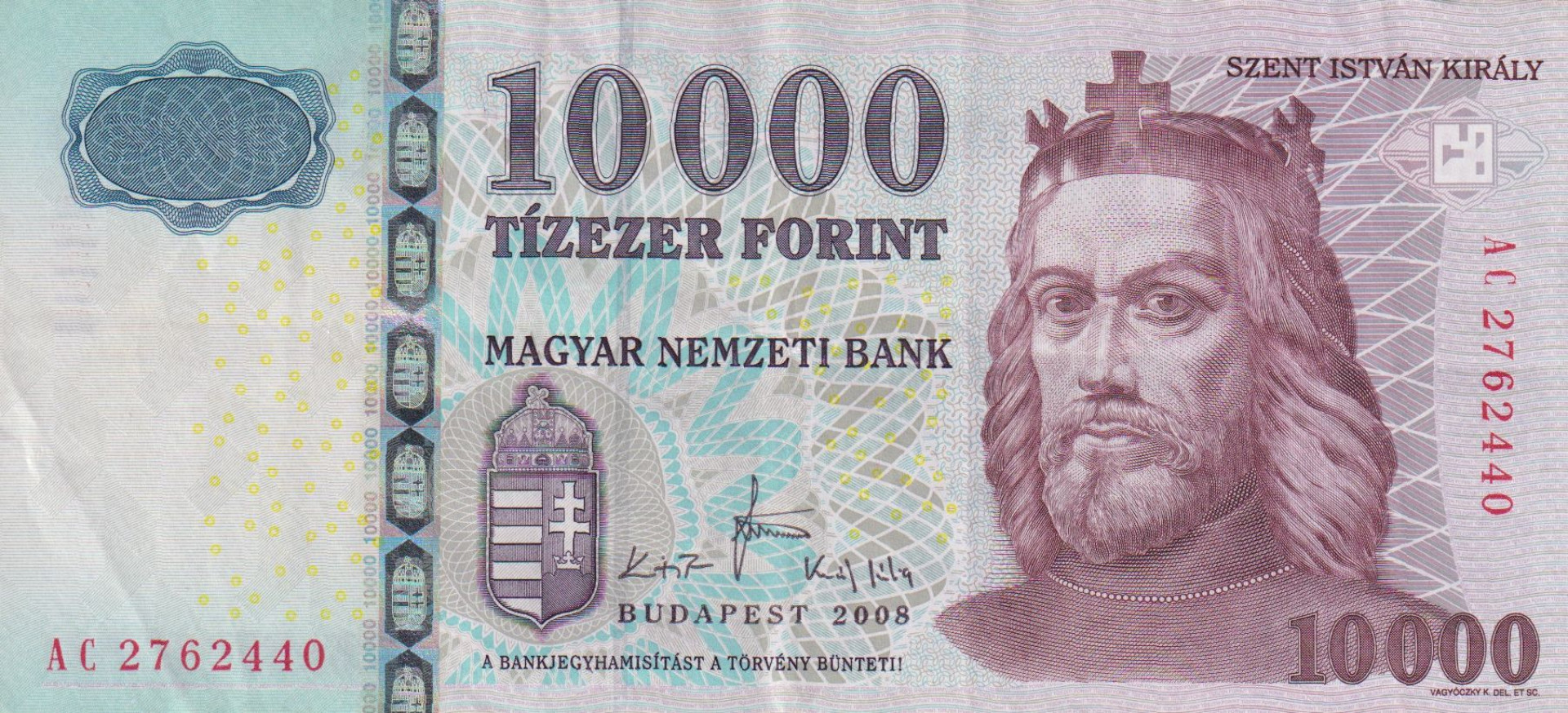 10000 Forint 2008.AC