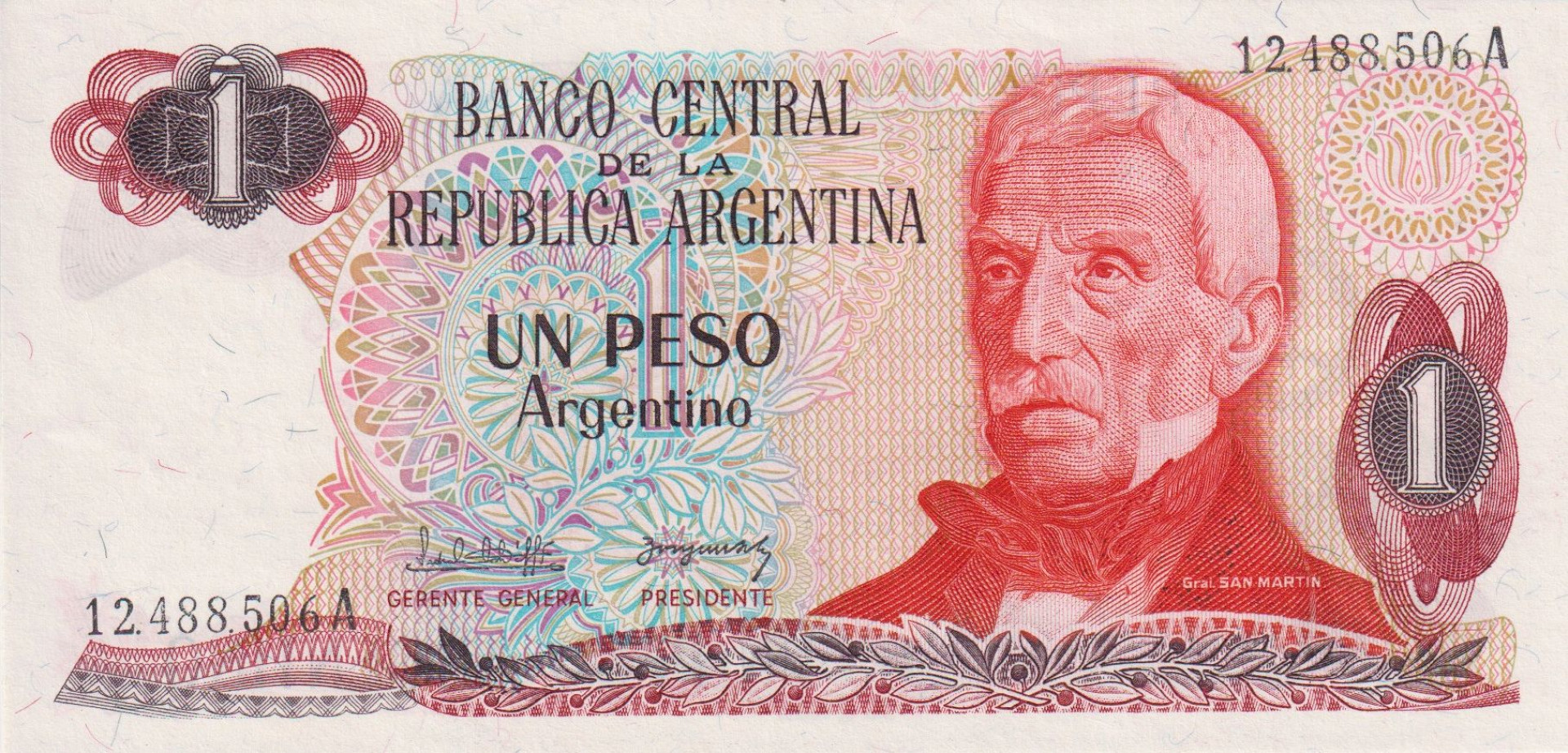Argentina 1 peso 1983.  P 311