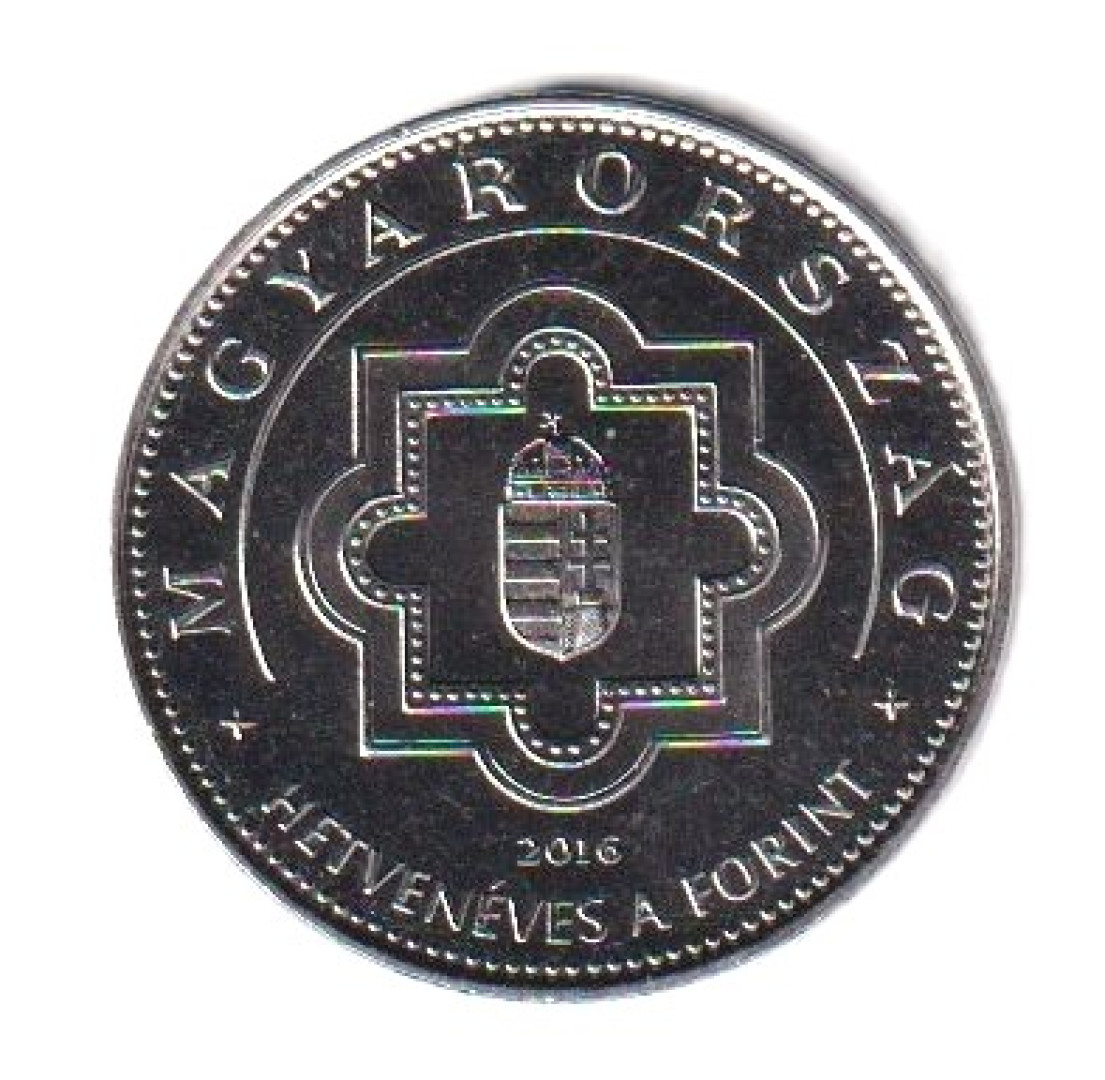 50 Forint 2016.Hetven éves a Forint rolniból