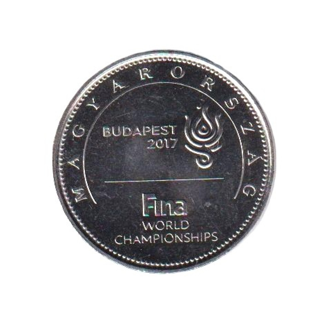 50 Forint 2017. FINA Úszó Világbajnokság rolniból