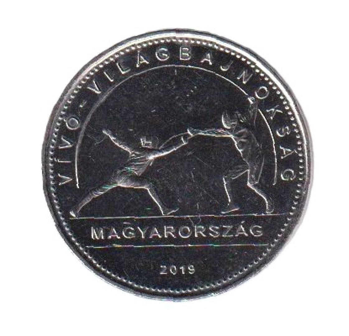 50 Forint 2019. Vívó Világbajnokság rolniból