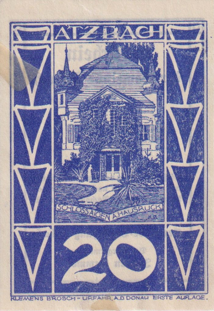 Atzbach 20 heller 1920