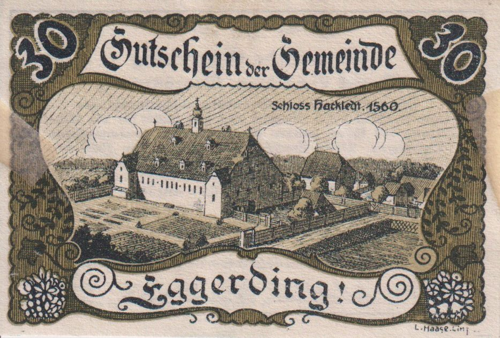 Eggerding 30 heller 1920
