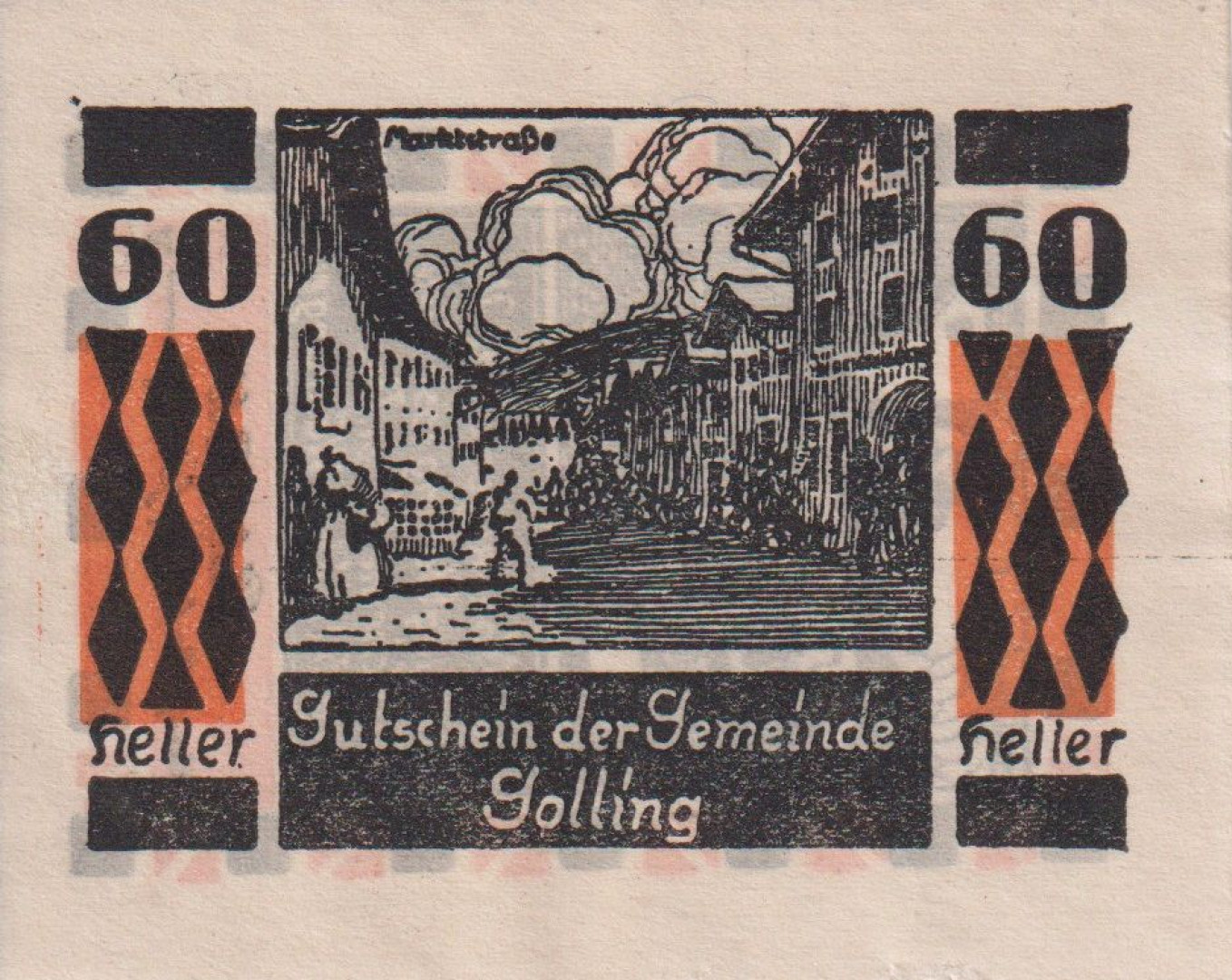 Golling 60 heller 1920