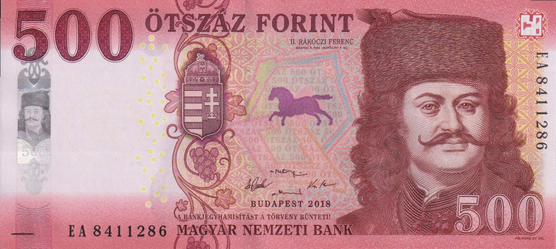 500 Forint  2018.EA   (L)