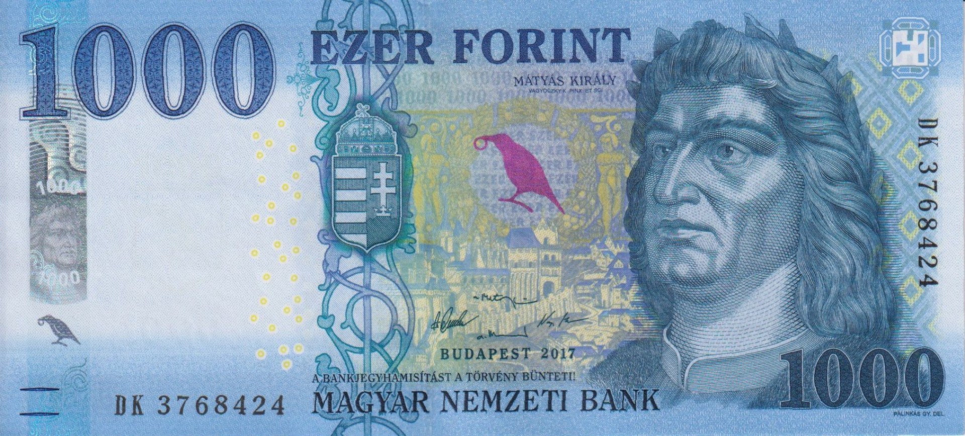 1000 Forint  2017.DK   (L)
