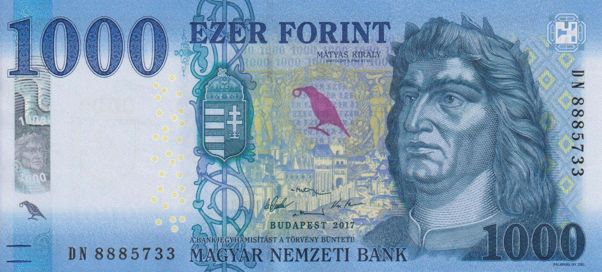 1000 Forint  2017.DN   (L)