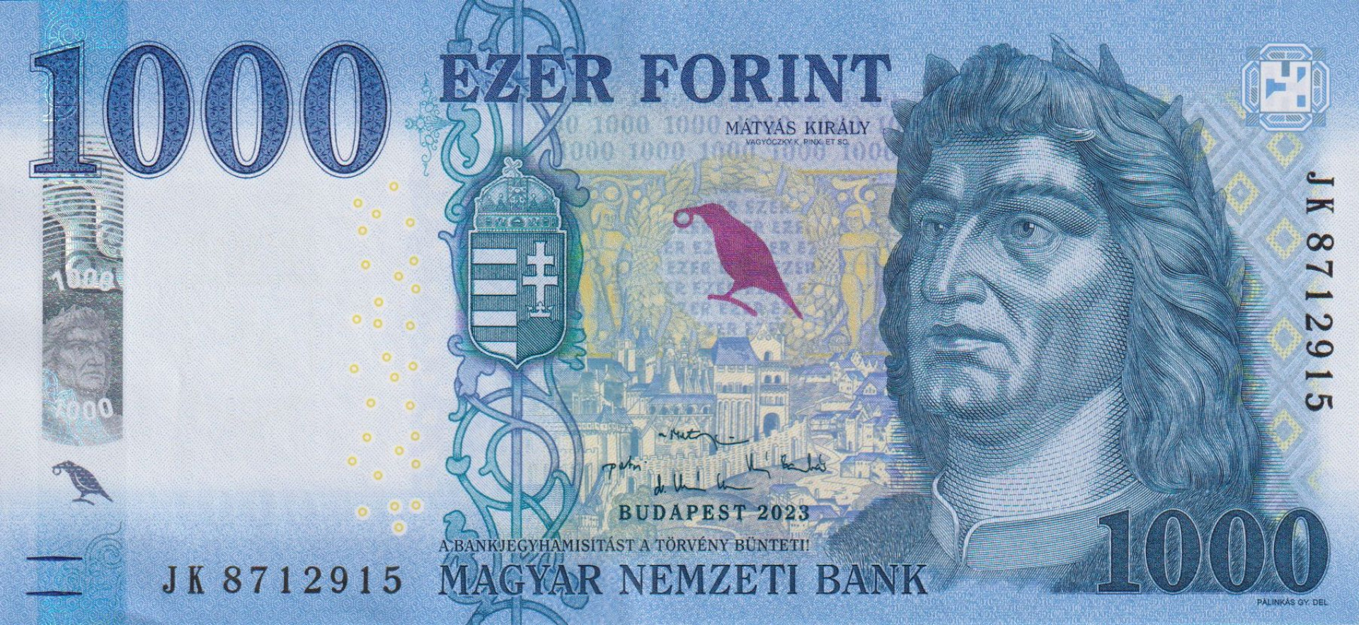 1000 Forint  2023.JK   (L)