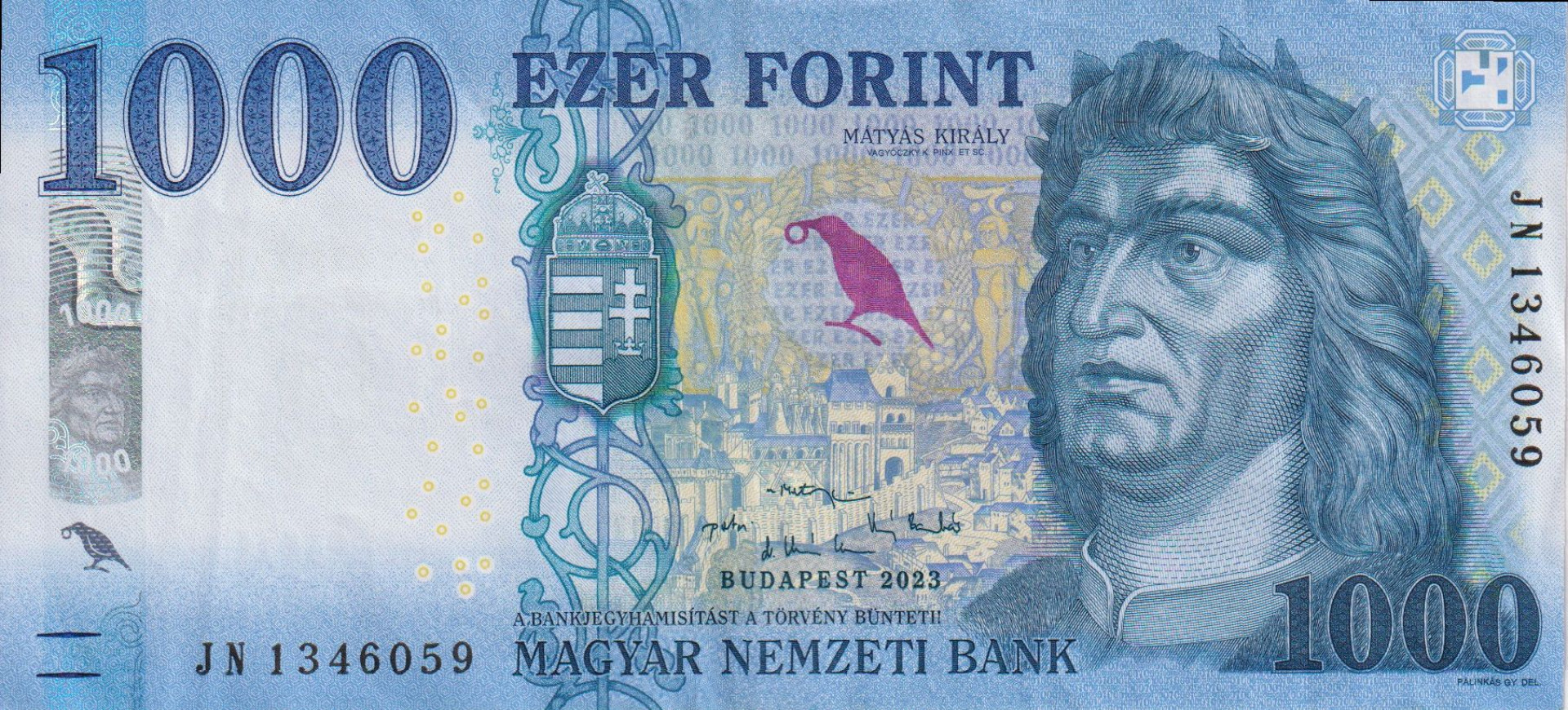 1000 Forint  2023.JN   (L)