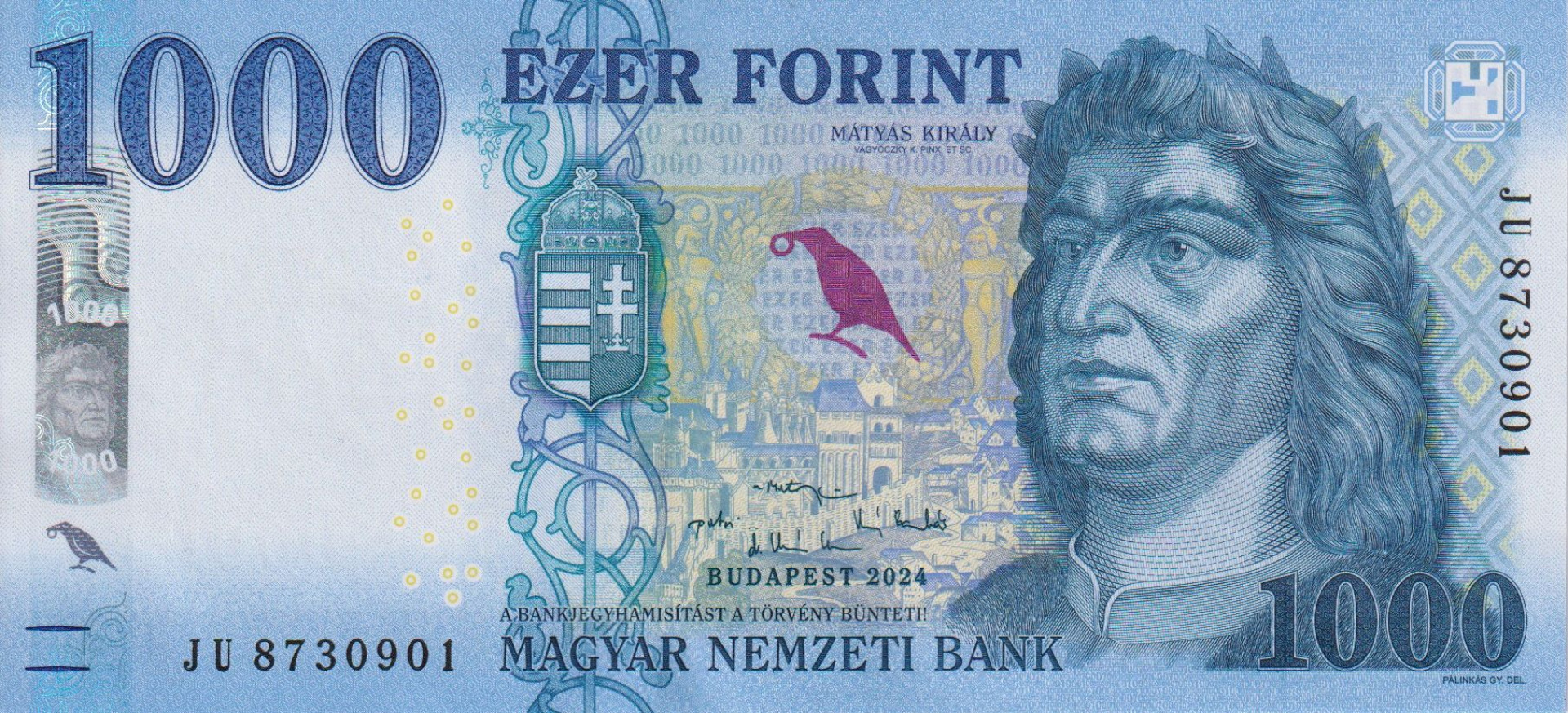 1000 Forint  2024.JU   (L)