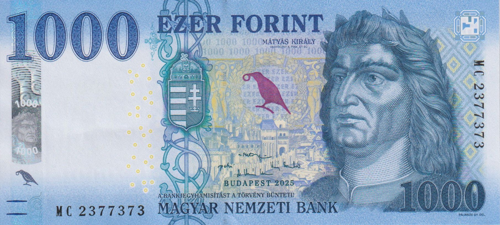 1000 Forint  2025.MC   (L)
