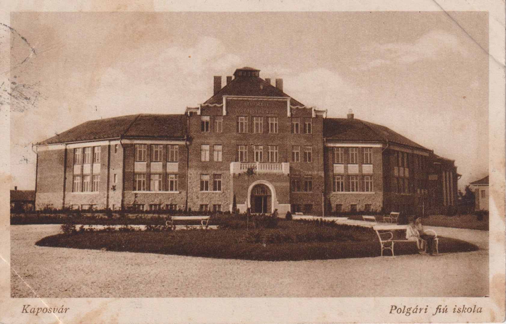 Kaposvár Polgári fiú iskola 1930.