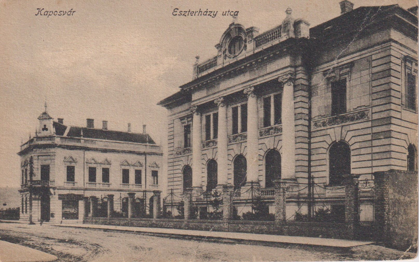 Kaposvár Eszterházy utca 1918.