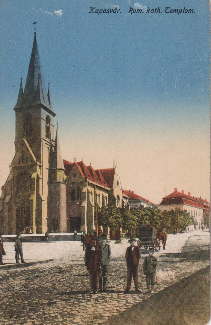 Kaposvár Róm. Kath. Templom 1916.