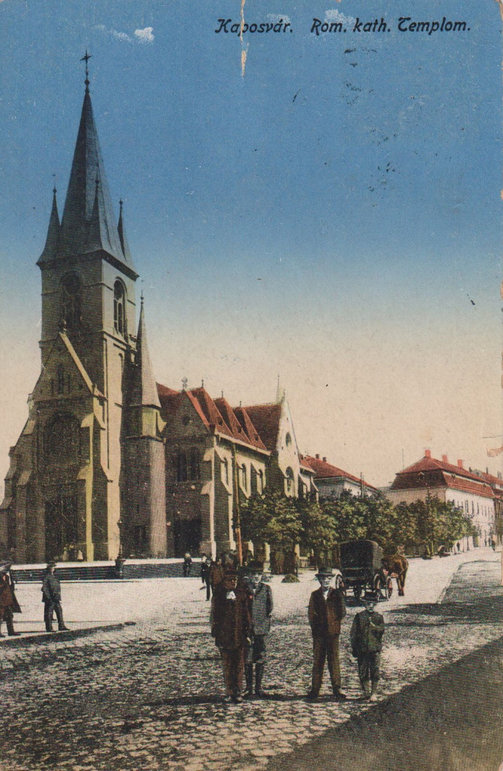 Kaposvár Róm. Kath. Templom 1916.