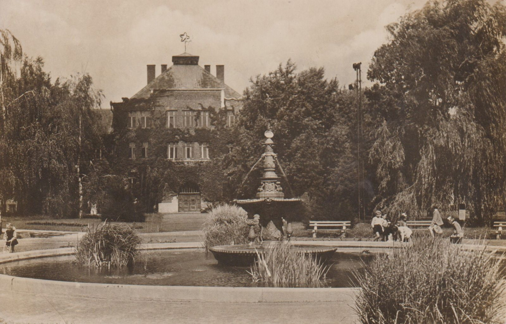 Kaposvár Park részlet 1959.