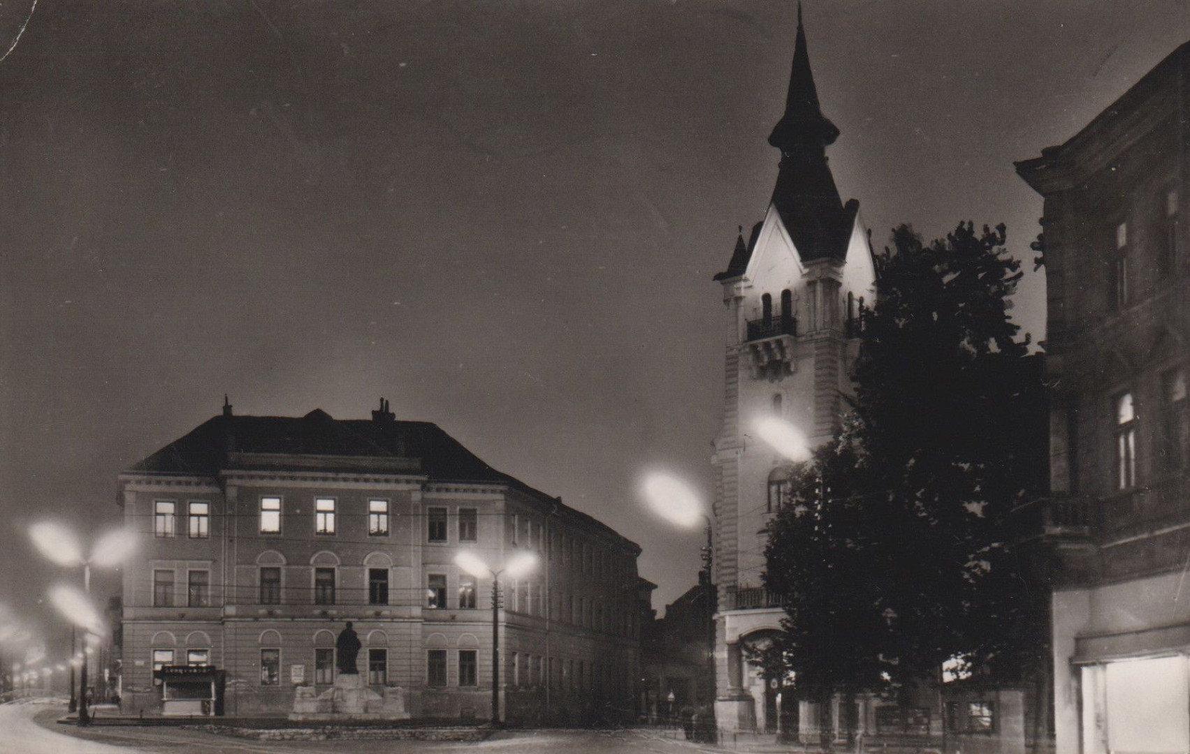 Kaposvár Kossuth tér 1963.
