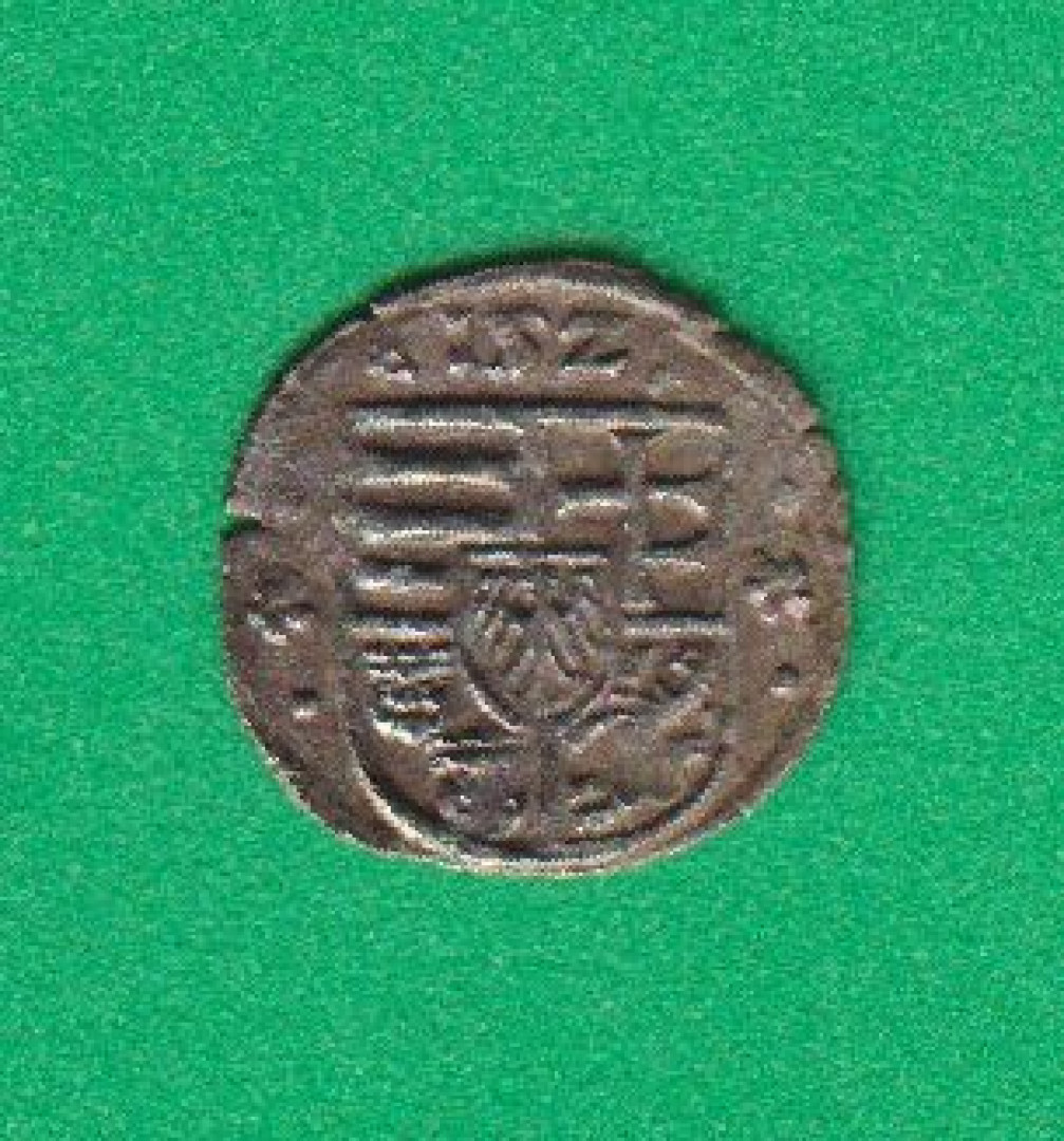 II. Lajos dénár 1521 L-K ÉH 675.e (L)