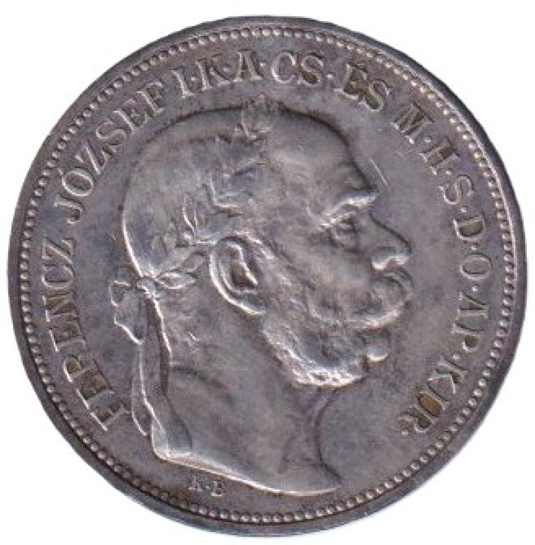 2 Korona 1913.KB. Ferenc J. (L)