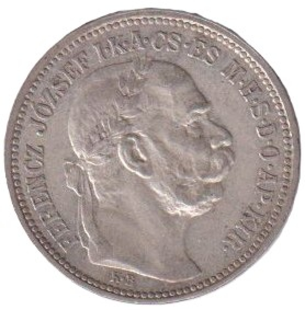 1 Korona 1915.KB Ferenc J. (L)