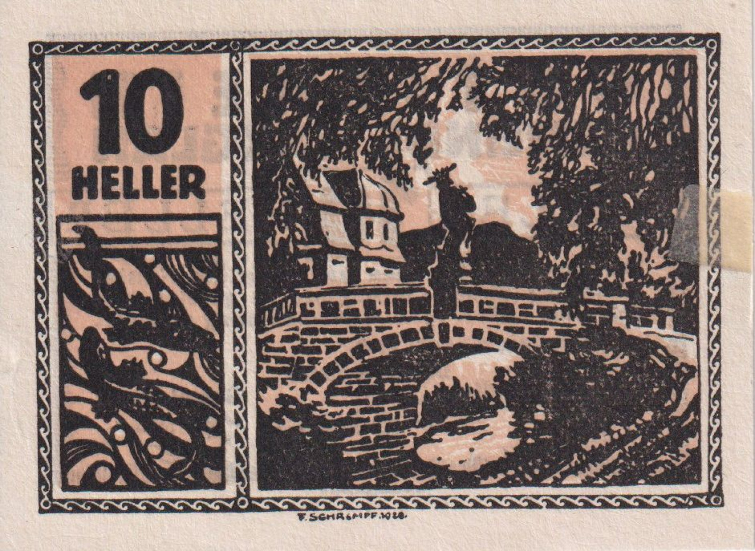 Maxglan 10 heller 1920
