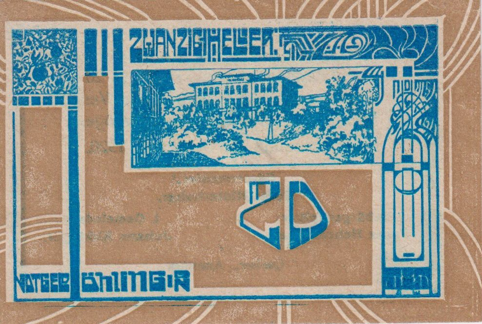 Ohling 20 heller 1920.