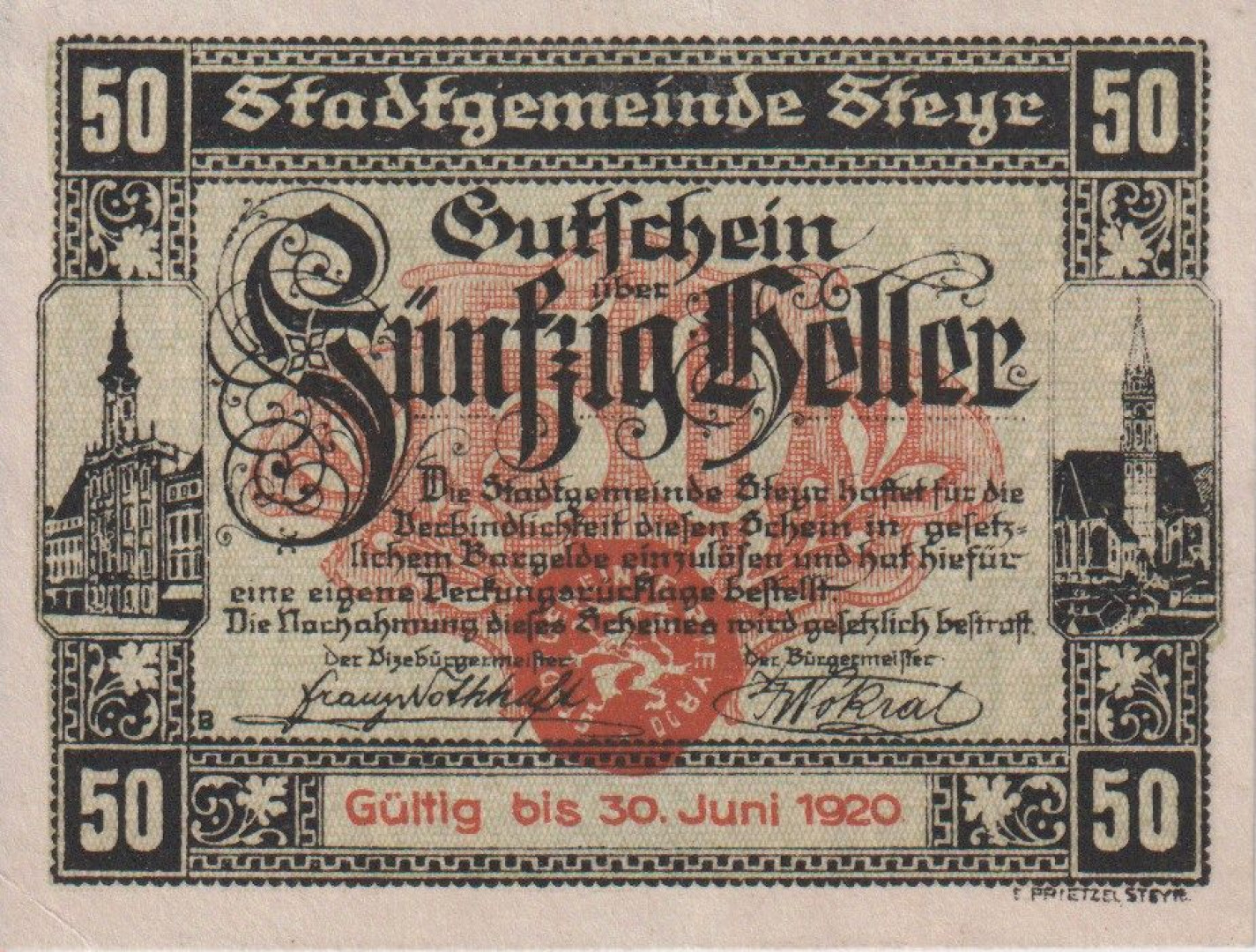 Steyr 50 heller 1920.