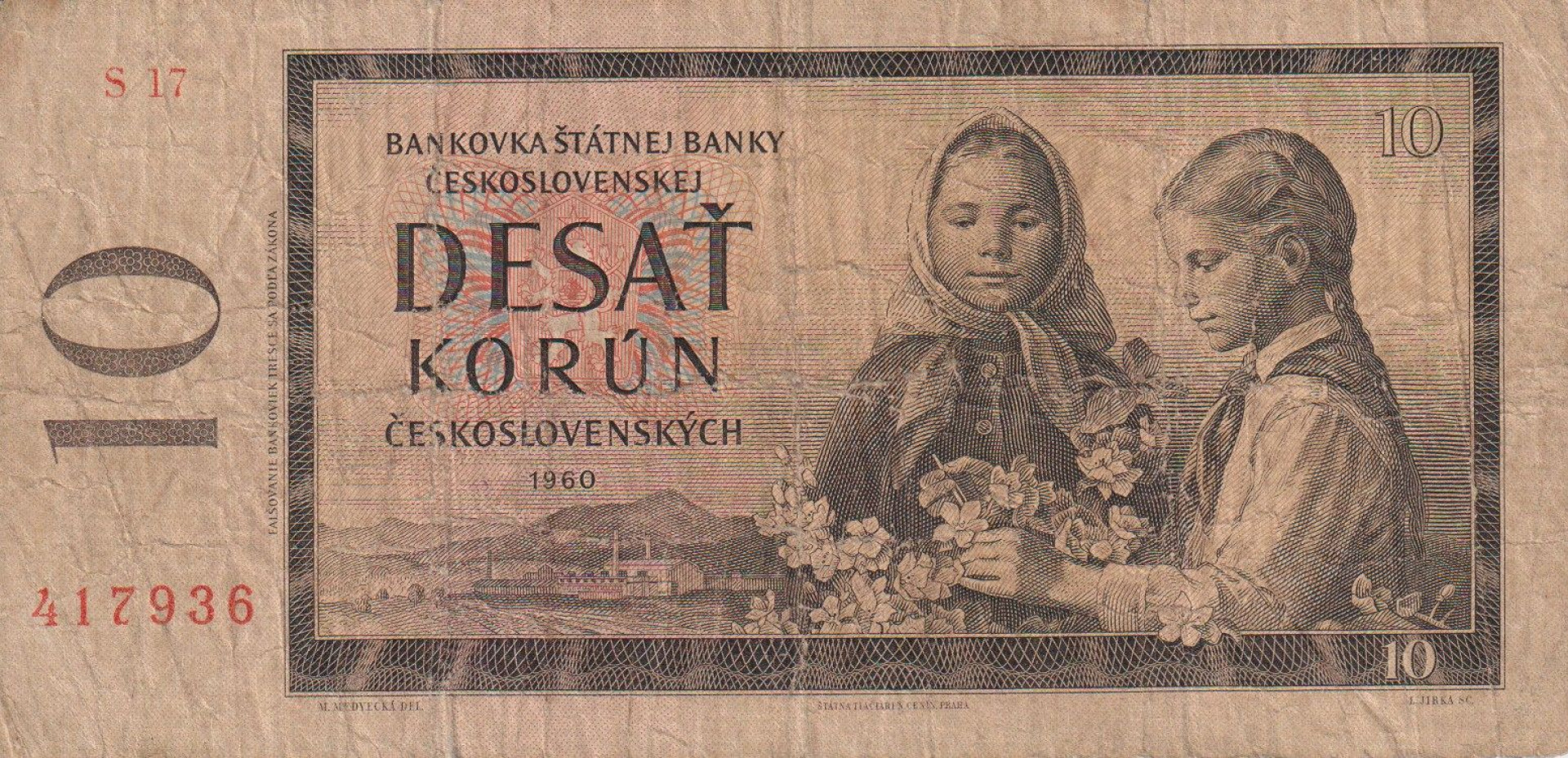 Csehszlovákia 10 korun 1960. P 88