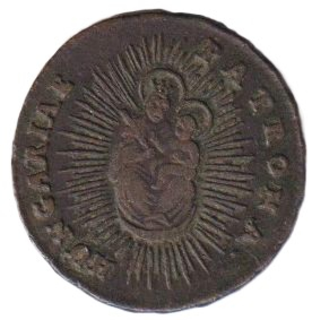 Mária Terézia denar 1763. Bronz