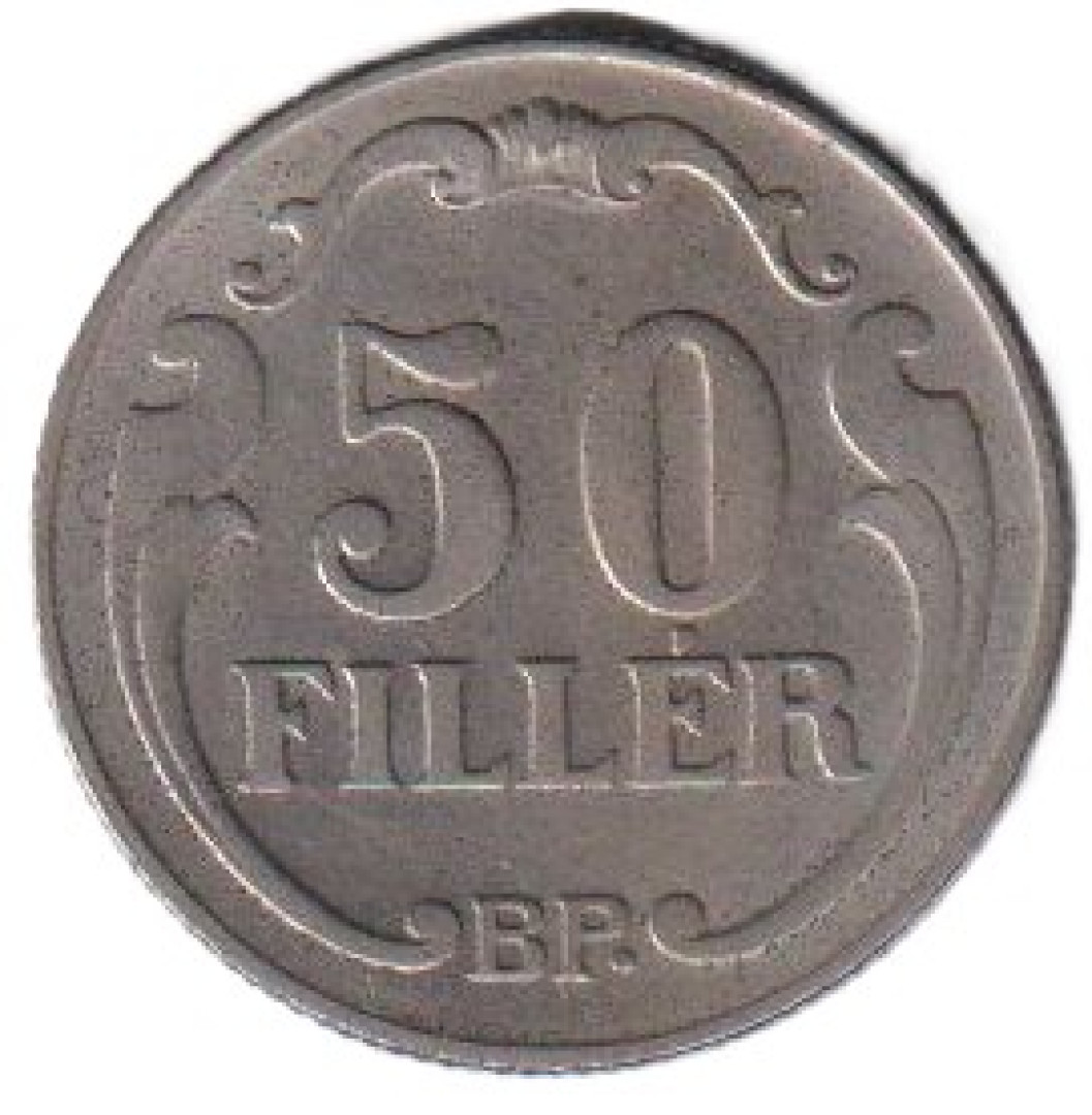 Magyar Királyság 50 fillér 1940. Nikkel