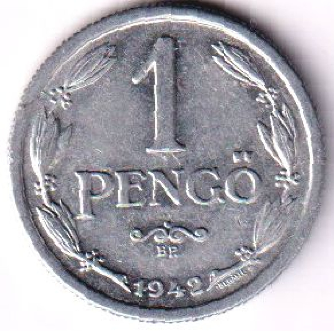 1 Pengő 1942. Alu. 23,7mm