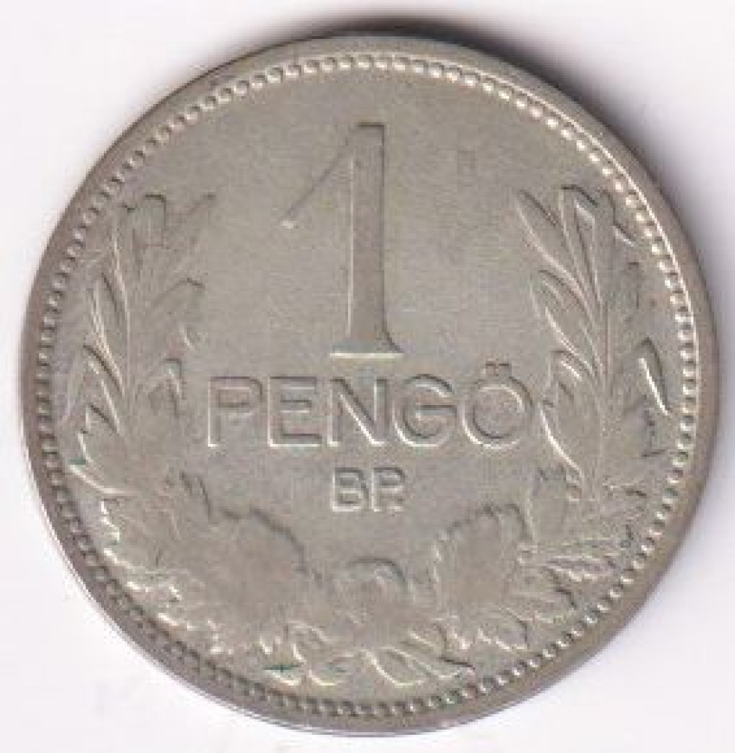 1 Pengő 1926 Ezüst 640 5g 22,88mm