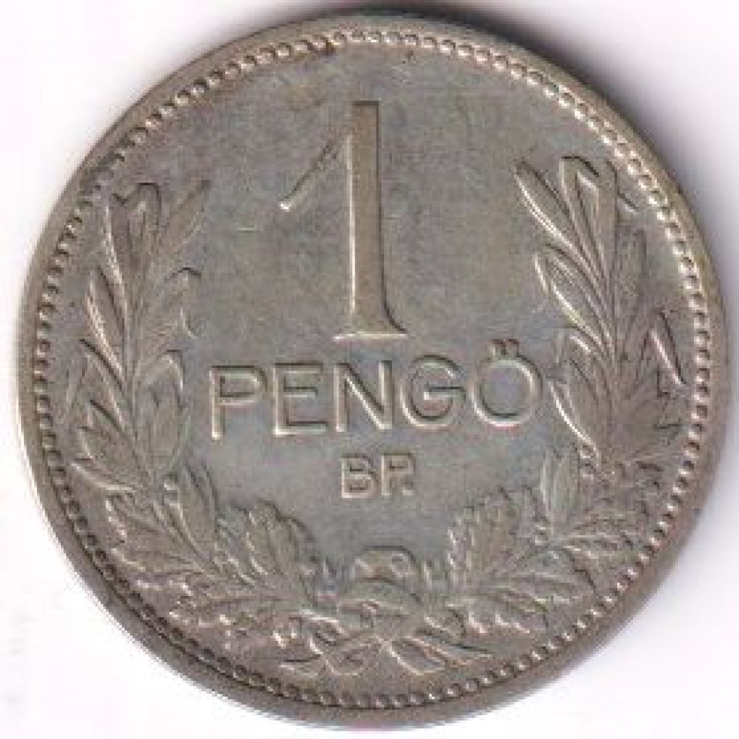 1 Pengő 1927 Ezüst 640 5g 22,88mm