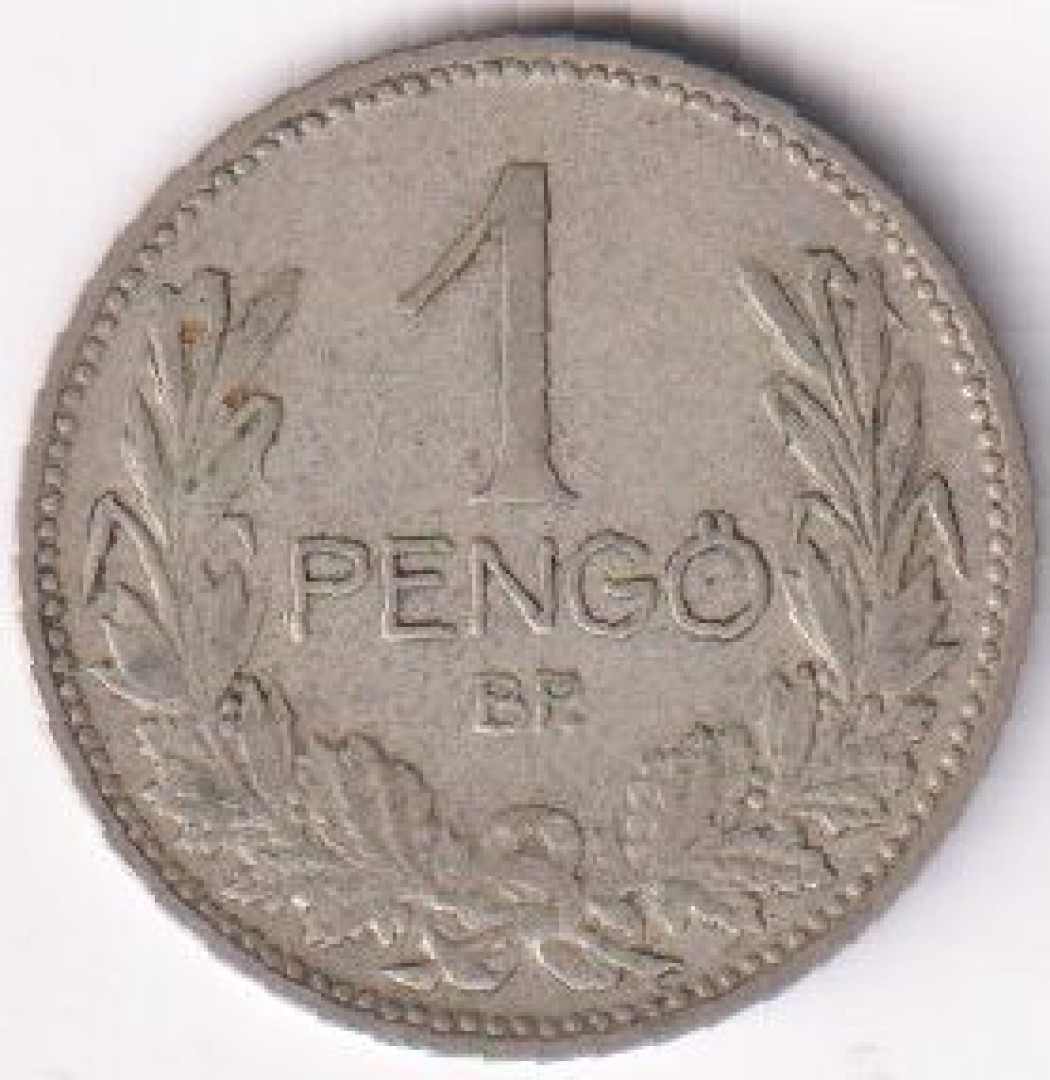 1 Pengő 1937 Ezüst 640 5g 22,88mm