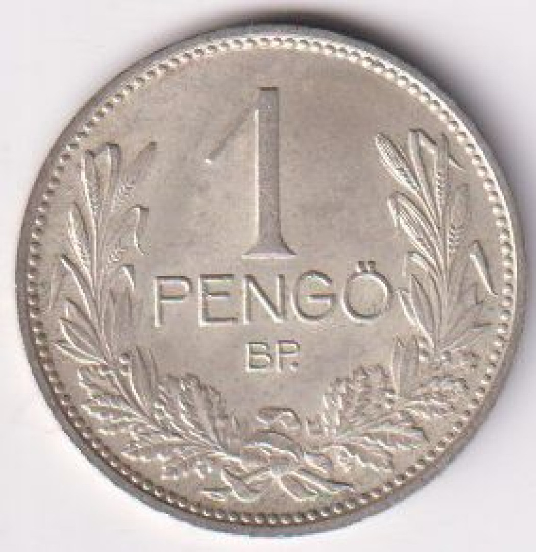 1 Pengő 1939 Ezüst 640 5g 22,88mm