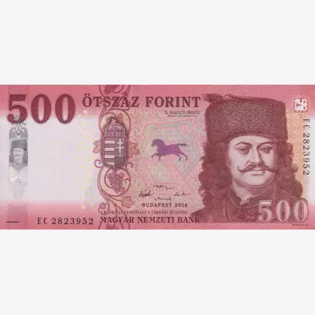 500 Forint 2018. EC