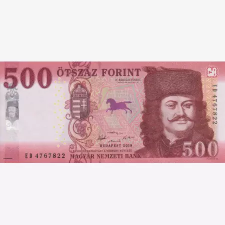 500 Forint 2018. ED