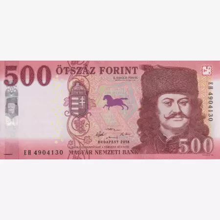 500 Forint 2018. EH
