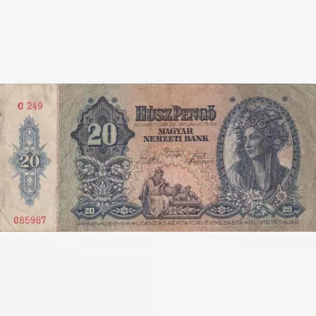 20 Pengő 1941. C 249