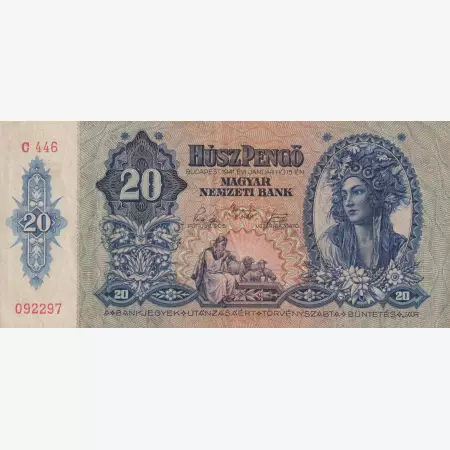 20 Pengő 1941. C 446