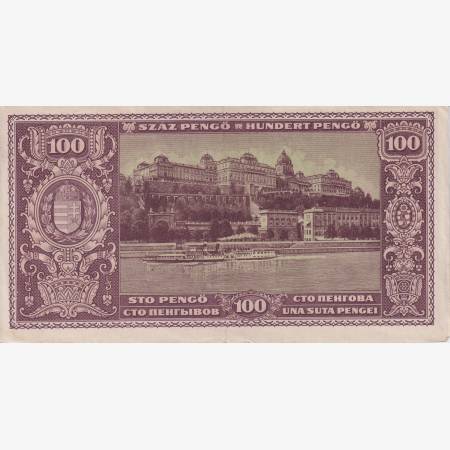 100 Pengő 1945. E 123