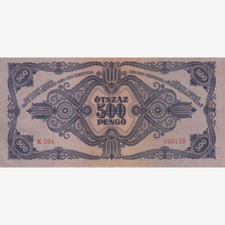 500 Pengő 1945. K 094