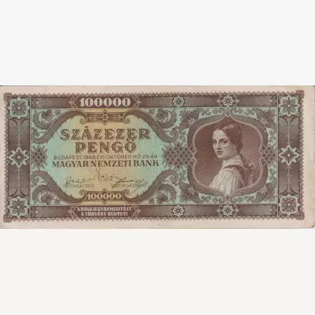 100.000 Pengő 1945. M 548