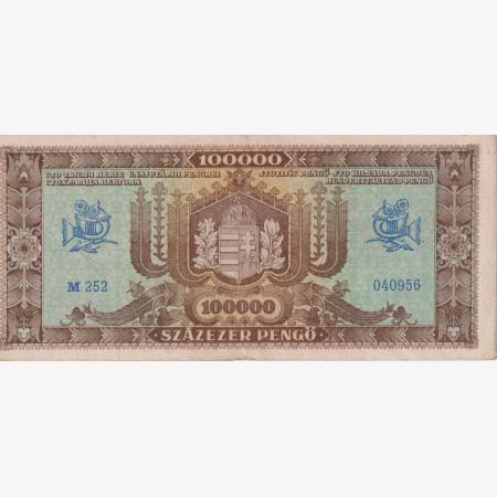 100.000 Pengő 1945. M 252