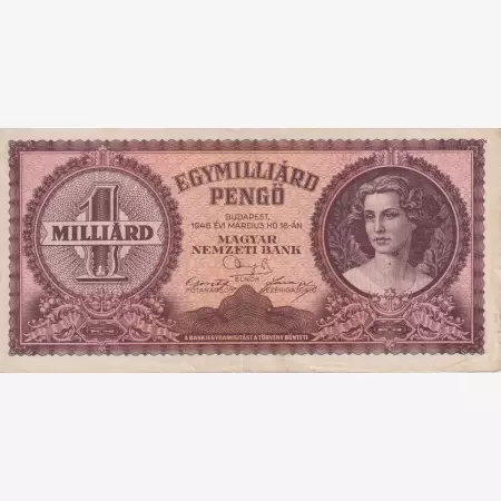 Egymilliárd Pengő 1946. R 003
