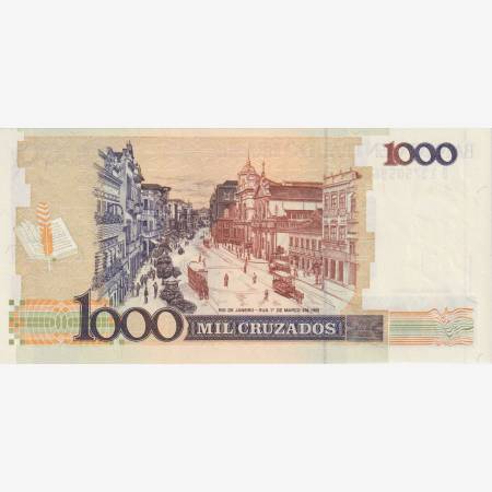 Brazilia 1000/1 cruzado novo