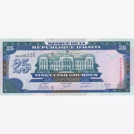 Haiti 25 gourdes 2015.